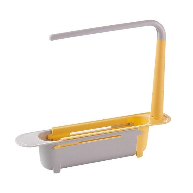 Kitchen Sinks Organizer Soap Sponge Drain Rack
