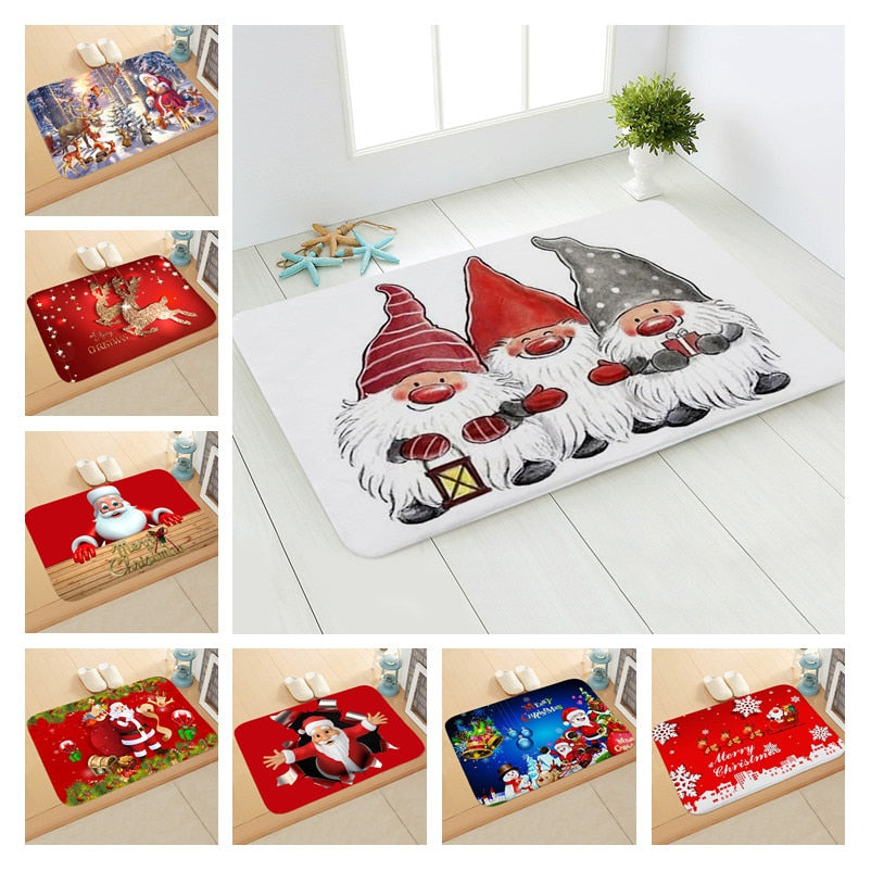 Christmas Decorations Door Mat Floor Carpet
