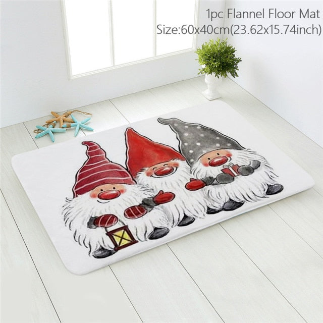 Christmas Decorations Door Mat Floor Carpet