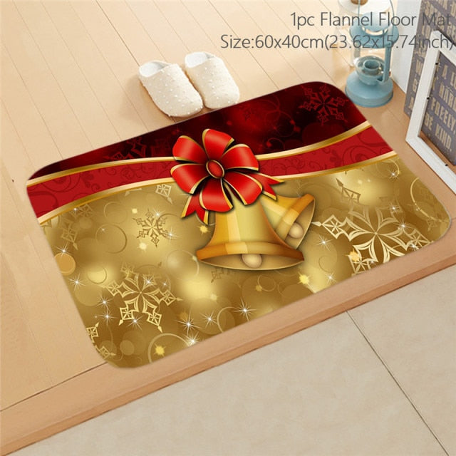 Christmas Decorations Door Mat Floor Carpet