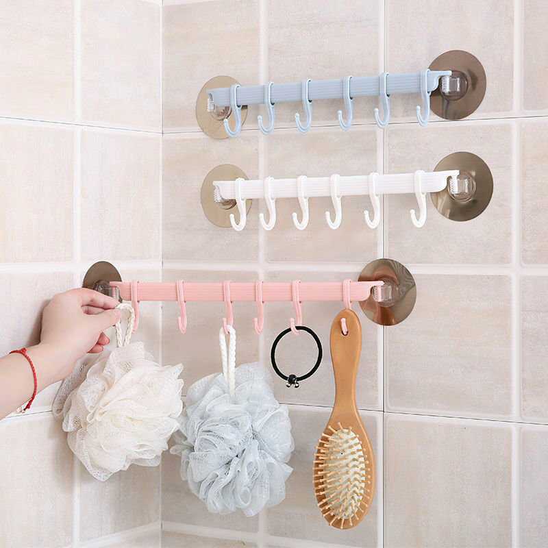 Adjustable Hook Rack Hanging Shelves