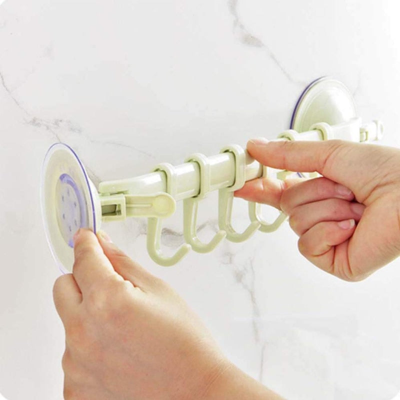 Adjustable Hook Rack Hanging Shelves
