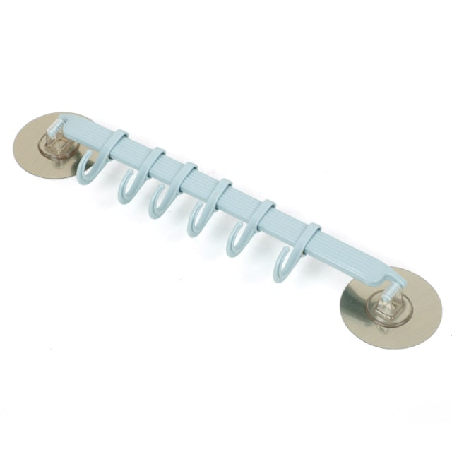 Adjustable Hook Rack Hanging Shelves