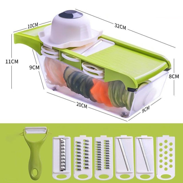 Vegetable Cutter Fruit Slicer Shredders