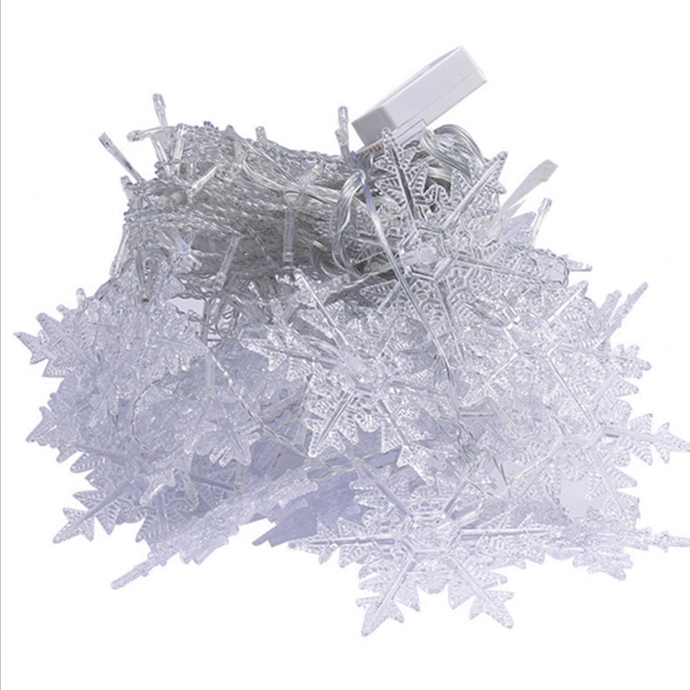 3.5M Christmas Light Led Snowflake Curtain