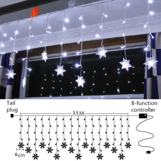 New LED Curtain String Light Ball