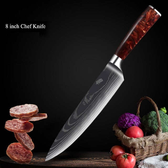 Chef Knife Barbecue Knives