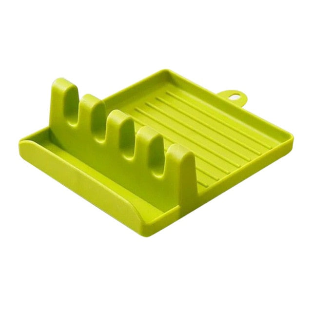 Fork Spatula Rack Rest Shelf Kitchen Storage