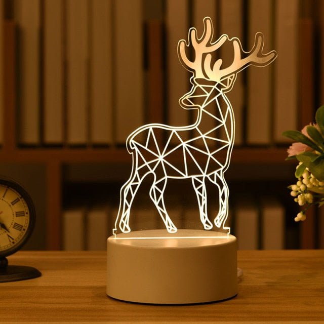 3D Acrylic USB Night Light