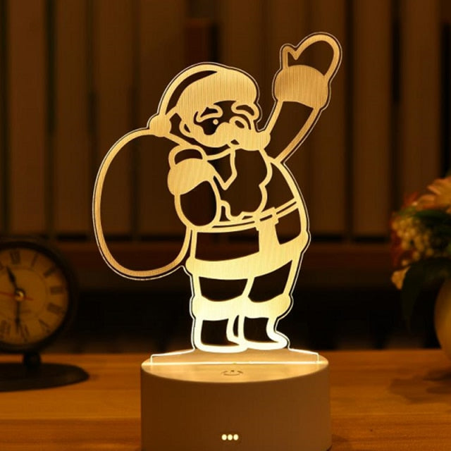 3D Acrylic USB Night Light