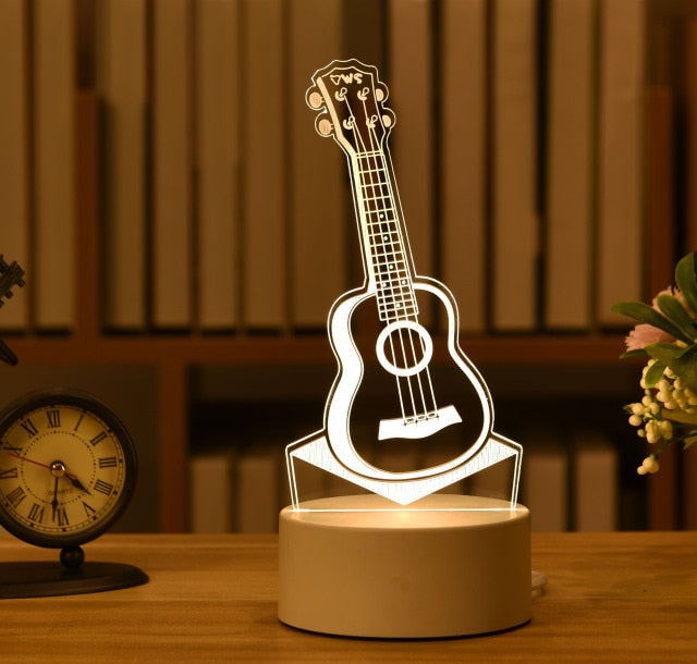 3D Acrylic USB Night Light