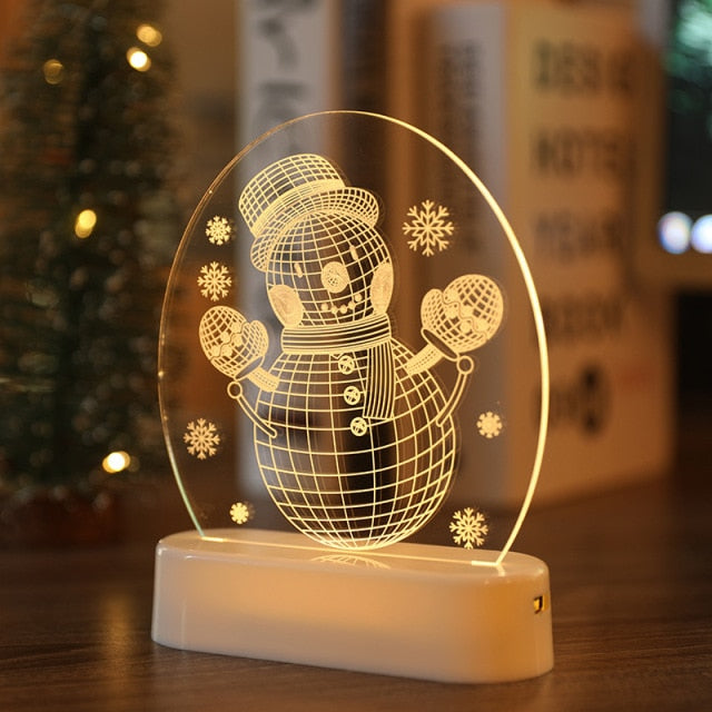 3D Acrylic USB Night Light