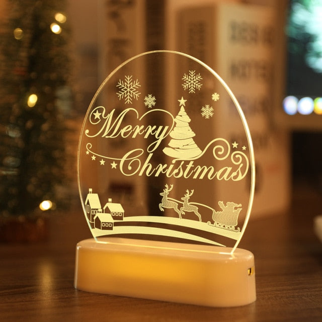 3D Acrylic USB Night Light