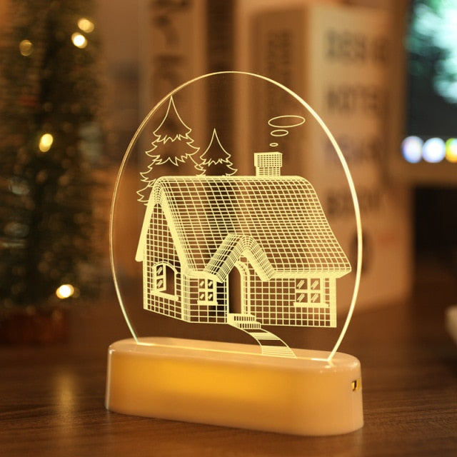 3D Acrylic USB Night Light