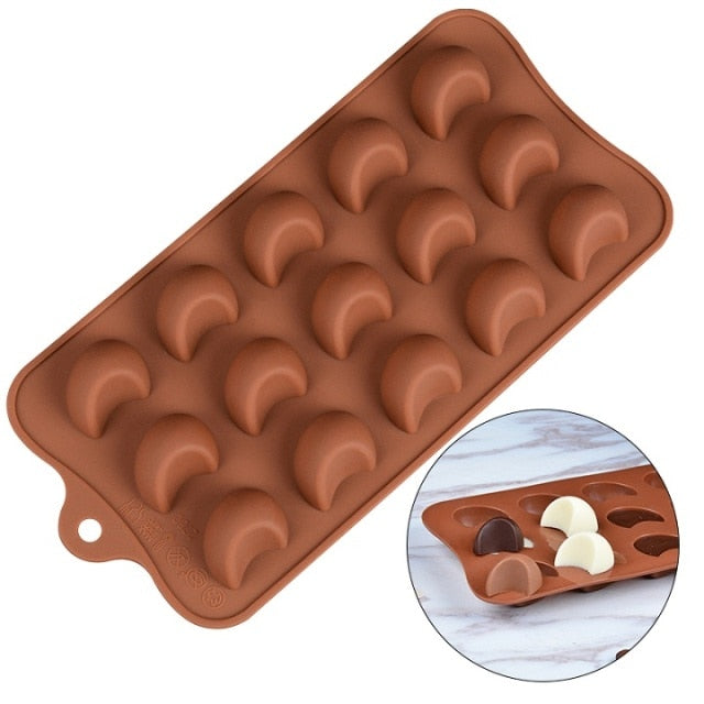 3D Silicone Chocolates Molds for Baking