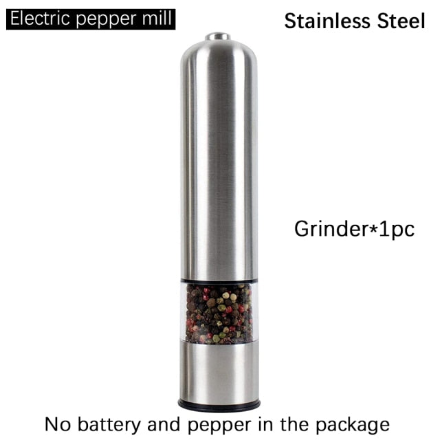 Automatic Salt Pepper Grinder Set
