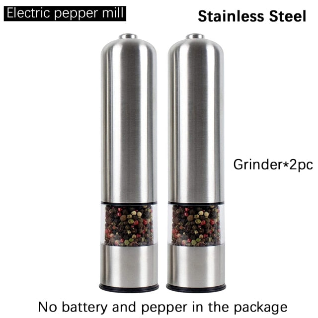 Automatic Salt Pepper Grinder Set
