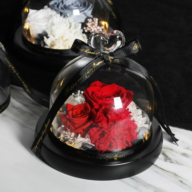 Eternal Rose Preserved Dried Flower for Home