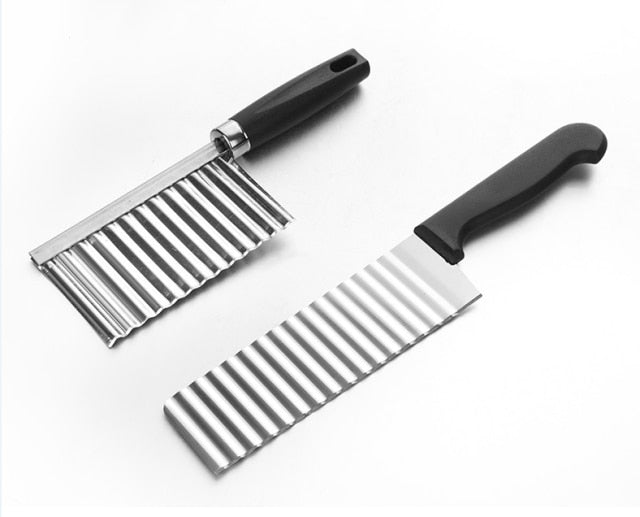 Stainless Steel Wave Knife Potato Cutter