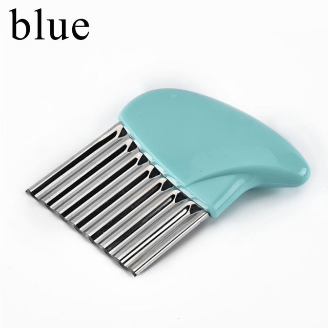 Stainless Steel Wave Knife Potato Cutter
