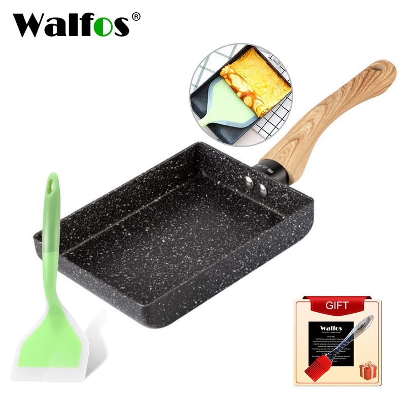 Frying Pan Omelette Black Non-Stick Pan Fry