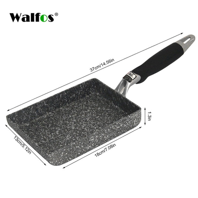 Frying Pan Omelette Black Non-Stick Pan Fry