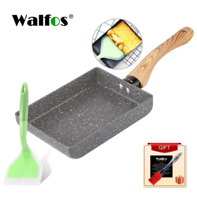 Frying Pan Omelette Black Non-Stick Pan Fry