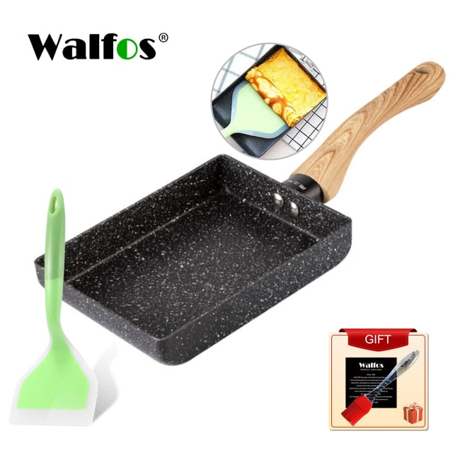 Frying Pan Omelette Black Non-Stick Pan Fry