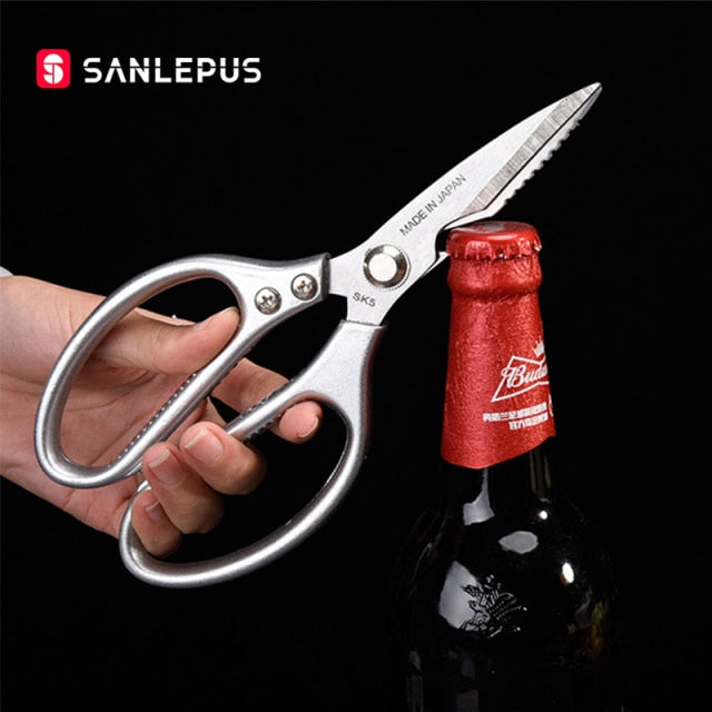 Stainless Steel Kitchen Scissors Chicken Bone Knife