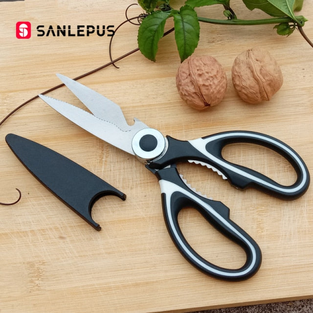 Stainless Steel Kitchen Scissors Chicken Bone Knife