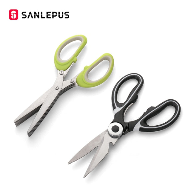 Stainless Steel Kitchen Scissors Chicken Bone Knife