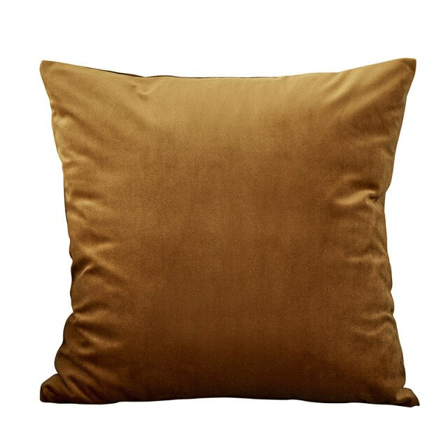 Throw Pillow Velvet Cushion Cover