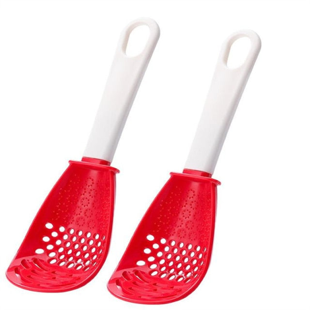 Cooking Spoon Press Colander