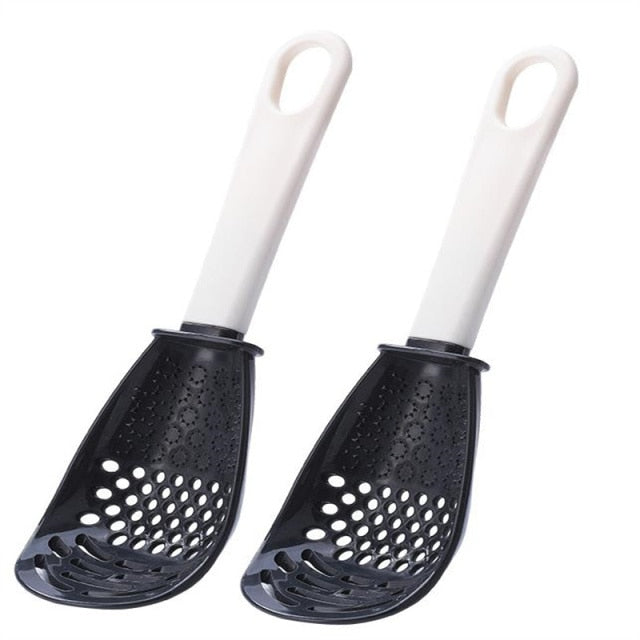 Cooking Spoon Press Colander