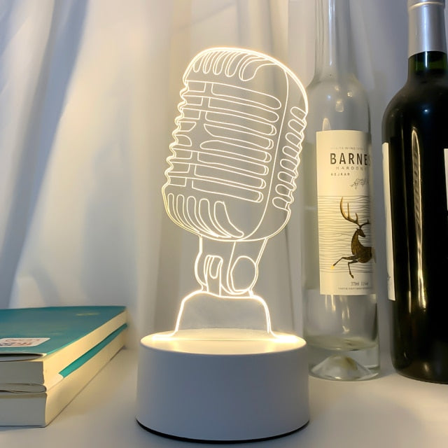 3D LED Lamp Creative LED Lights