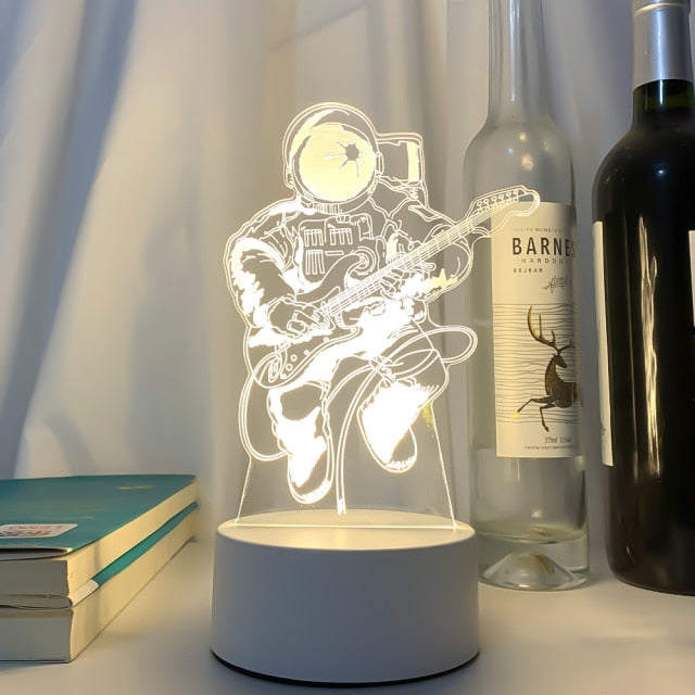 3D LED Lamp Creative LED Lights
