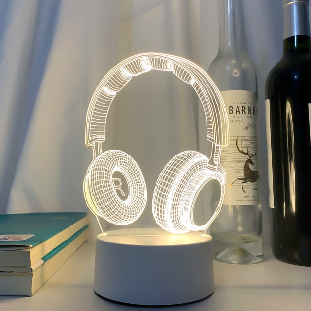 3D LED Lamp Creative LED Lights