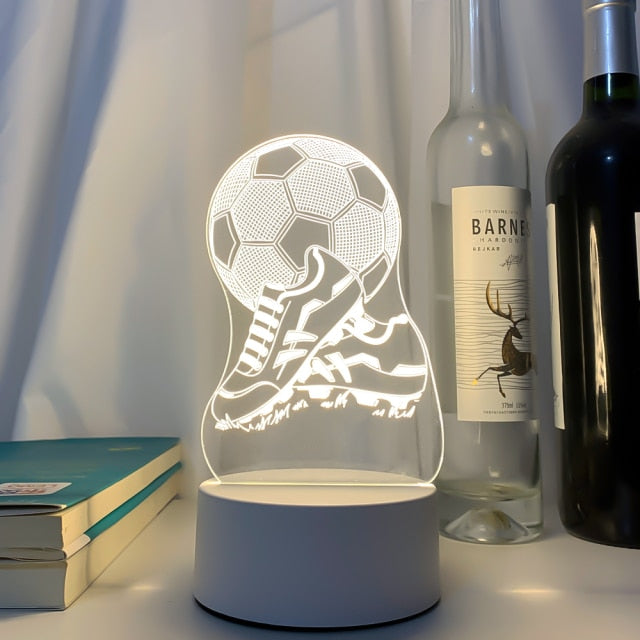 3D LED Lamp Creative LED Lights