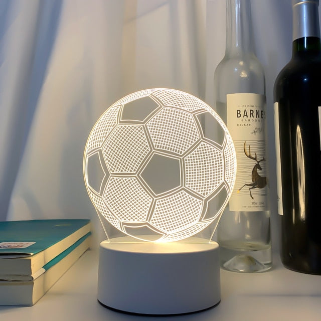 3D LED Lamp Creative LED Lights