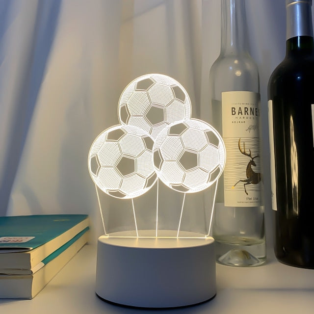 3D LED Lamp Creative LED Lights