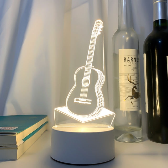 3D LED Lamp Creative LED Lights