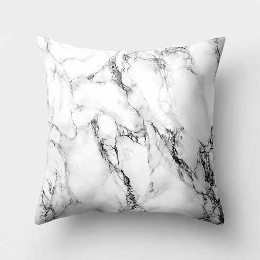 Geometric Pillow Marble Throw Pillow Case