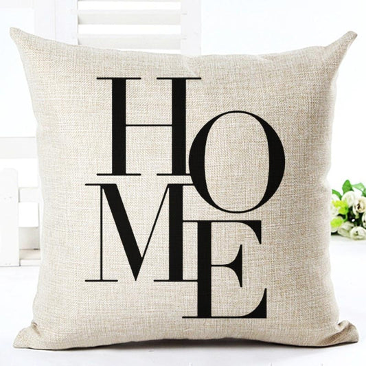 Decorative Cushions Word Style Printed