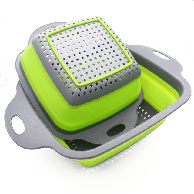 Silicone kitchen Strainer Space-Saver Strainer