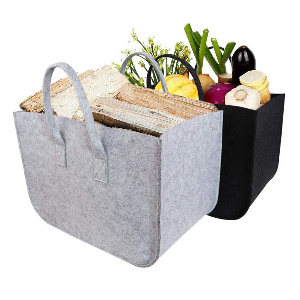 Storage Felt Shopping Basket Cloths Bag