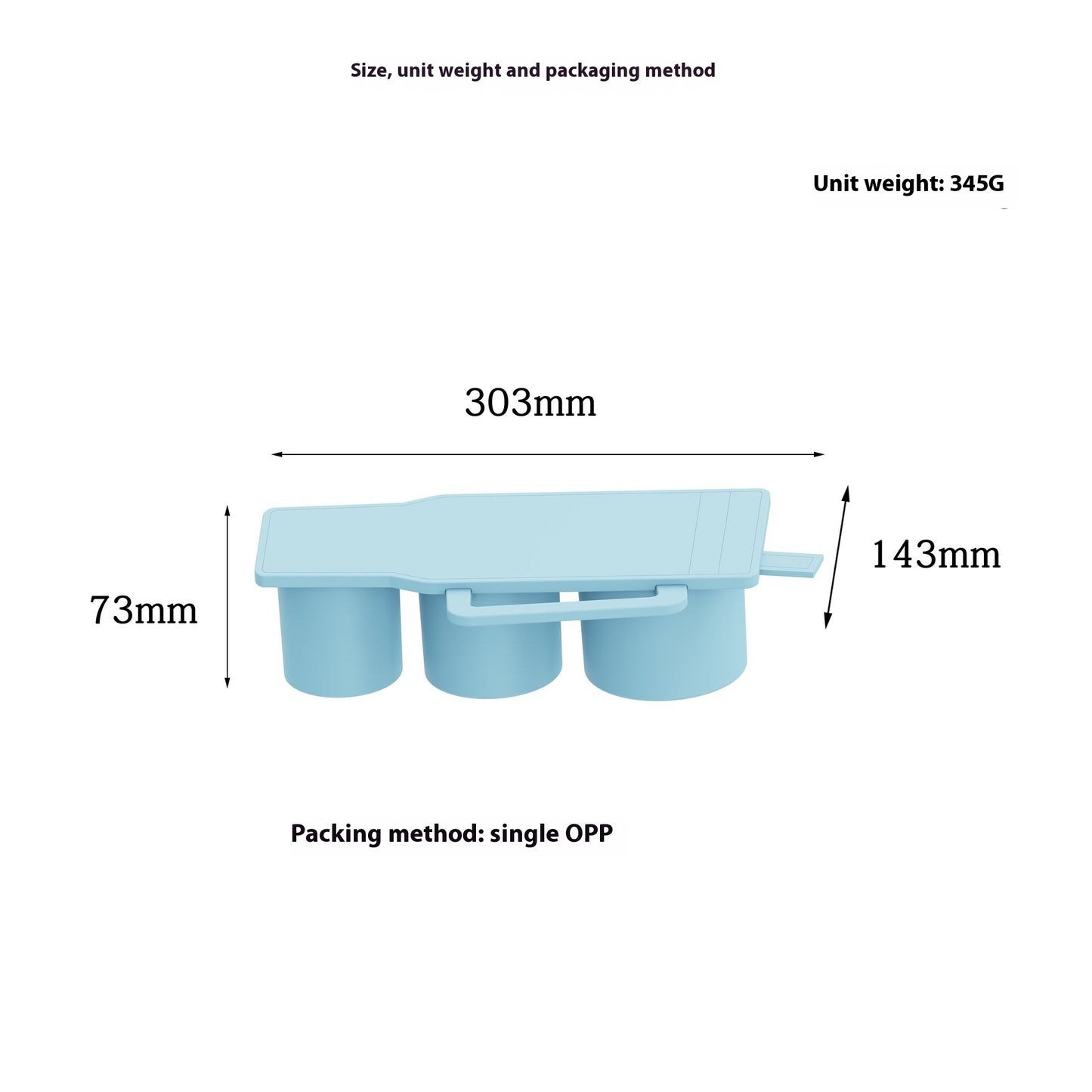 Silicone Ice Tray Ice Cube Mold Large Capacity Easily Removable