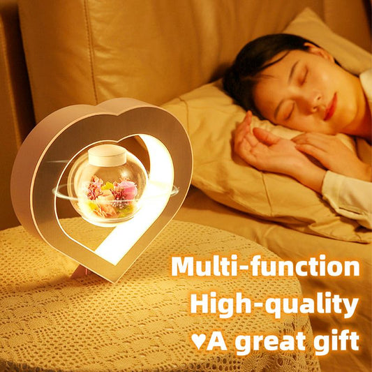 Valentines Day Gift Heart Floating Table LED Night Light