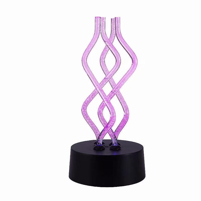 Creative USB Acrylic Table Lamp 7 Colors Change Atmosphere Night Lights