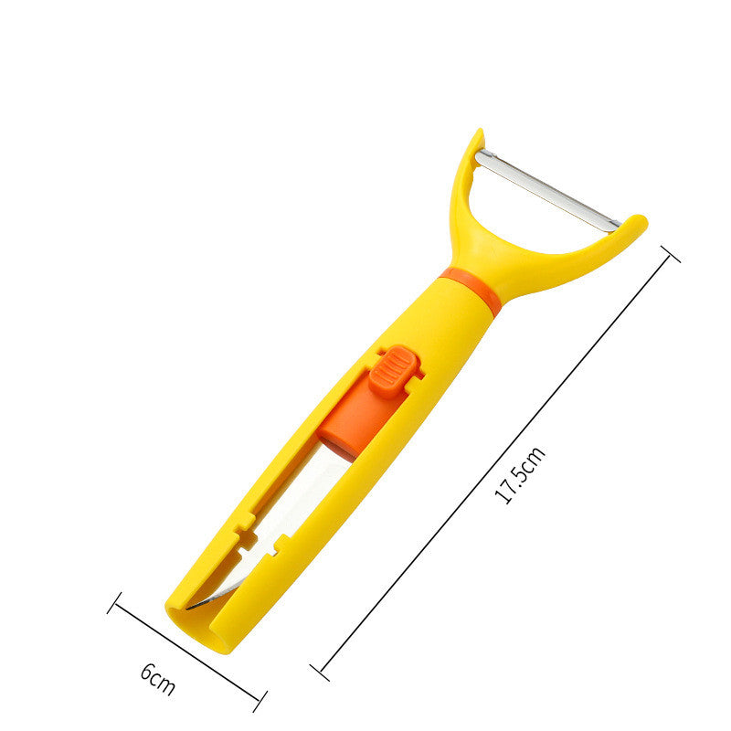 Peeling Knife 2in1 Multifunctional Stainless Steel