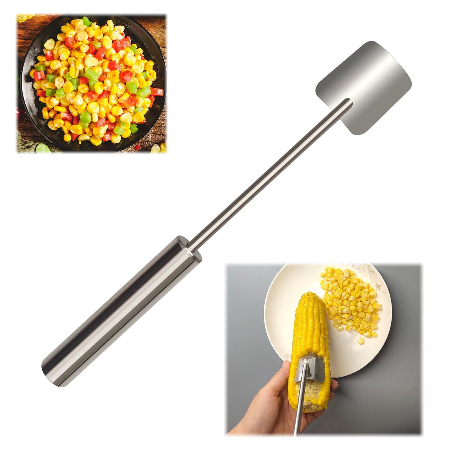 Kitchen Gadget Corn On The Cob Remover Stainless Steel Planer